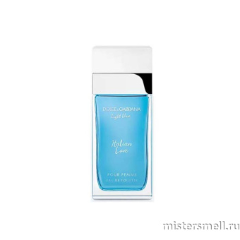картинка Оригинал Dolce&Gabbana - Light Blue italian Love Pour Femme 25 ml от оптового интернет магазина MisterSmell