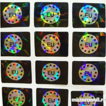 картинка Стикер голограмма (100 шт) EU от оптового интернет магазина MisterSmell