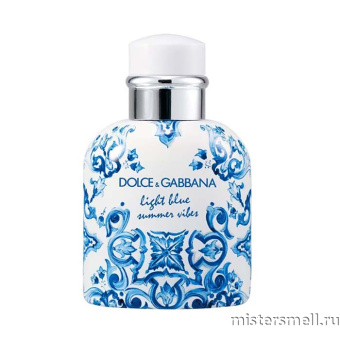 картинка Оригинал Dolce&Gabbana - Light Blue Summer Vibes Pour Homme 75 ml от оптового интернет магазина MisterSmell