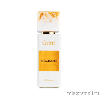 картинка Оригинал Dr. Gritti - Macrame Eau de Parfum 100 ml от оптового интернет магазина MisterSmell