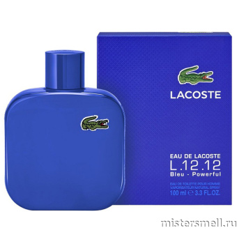 Купить Высокого качества 1в1 Lacoste - Eau de Lacoste L.12.12 Bleu Powerful, 100 ml оптом